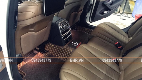 Thảm lót sàn ô tô 5D 6D Mercedes S500 đẹp nhất Hà Nội và TPHCM